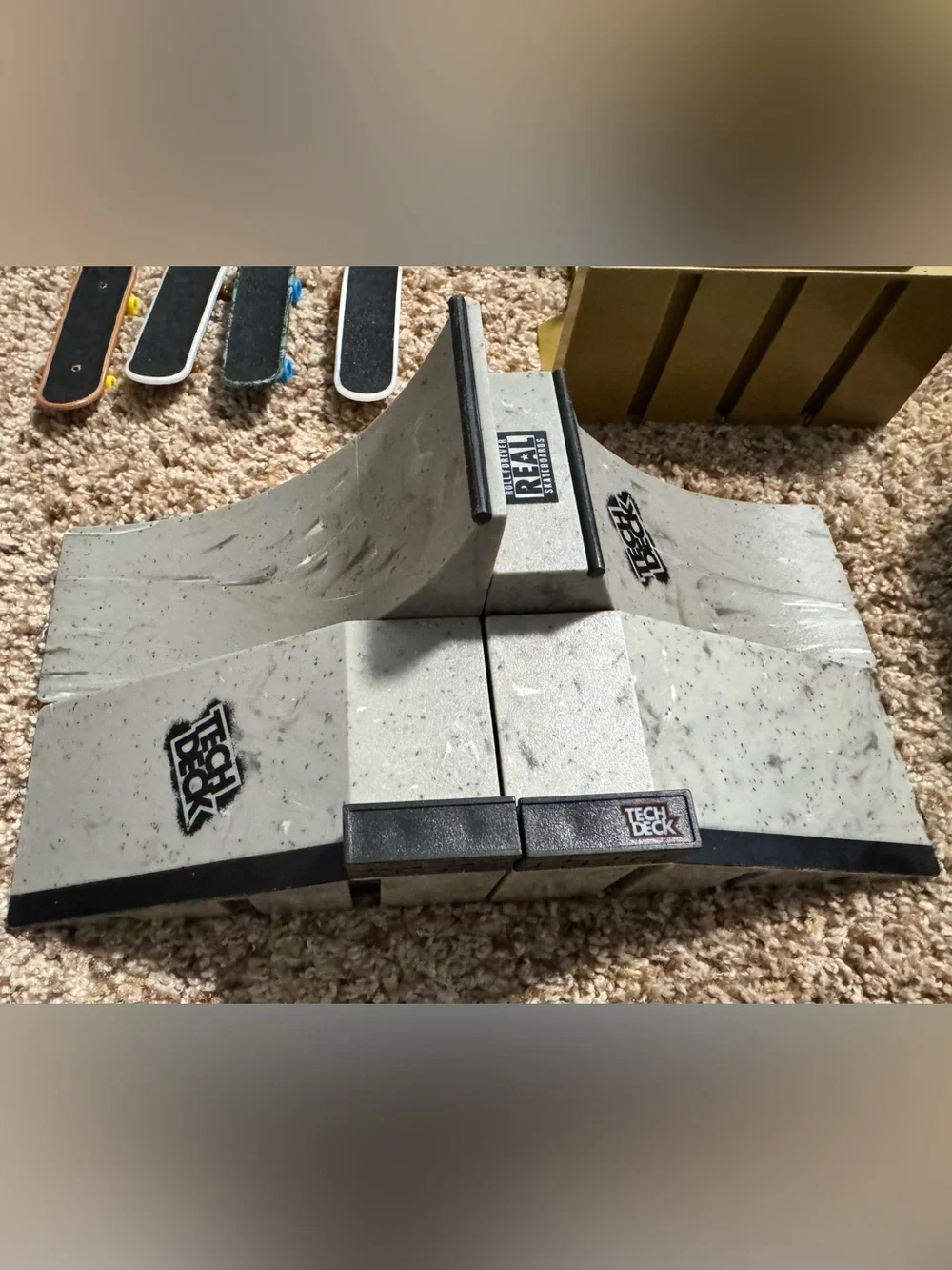 Tech Deck Ramp and Fingerboard Lot - Picture 3 of 6